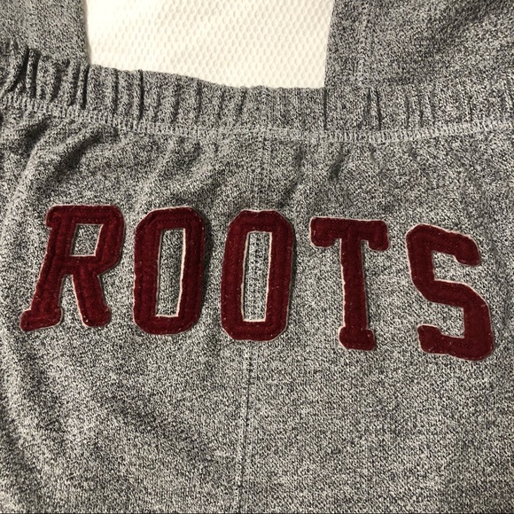 Roots womens boyfriend Sweat pant in RED - Picture 7 of 7
